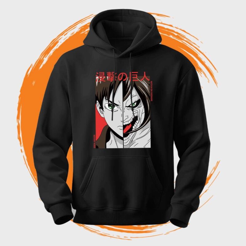 Eren Yeager Titan Split Unisex Hoodie