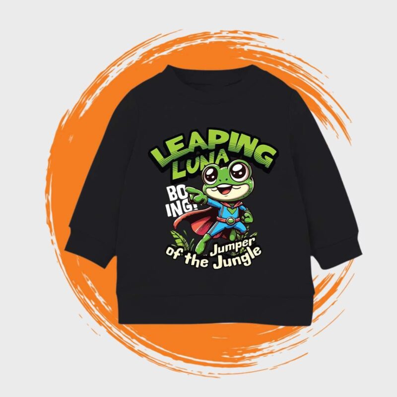 Leaping Luna Kids Unisex Sweatshirt