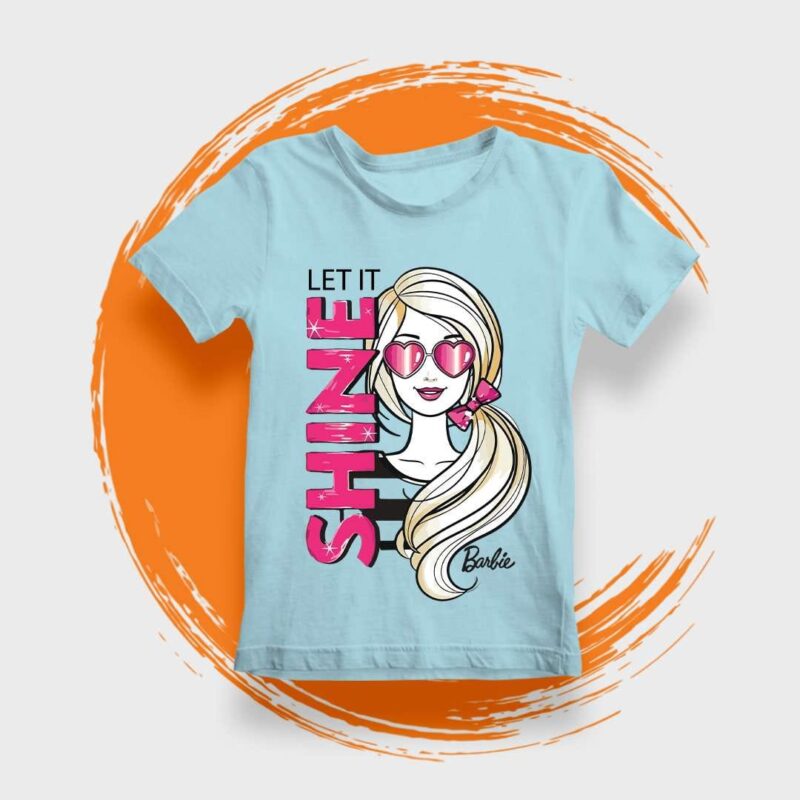 Barbie Unisex Kids Tshirt