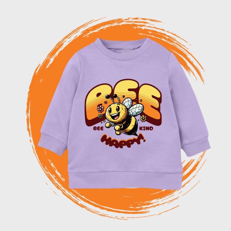 Honey Bee Unisex Kids Sweatshirt