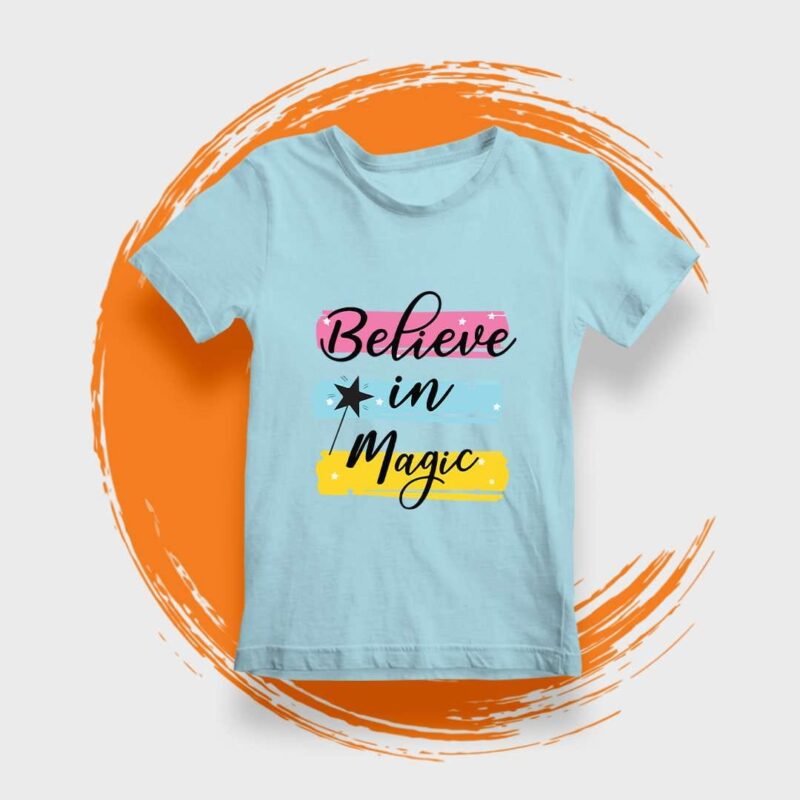 Believe in Magic Unisex Kids Tshirt