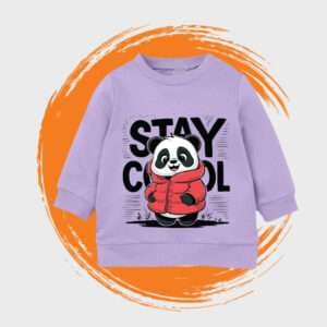 Stay Cool Panda Unisex Kids Sweatshirt