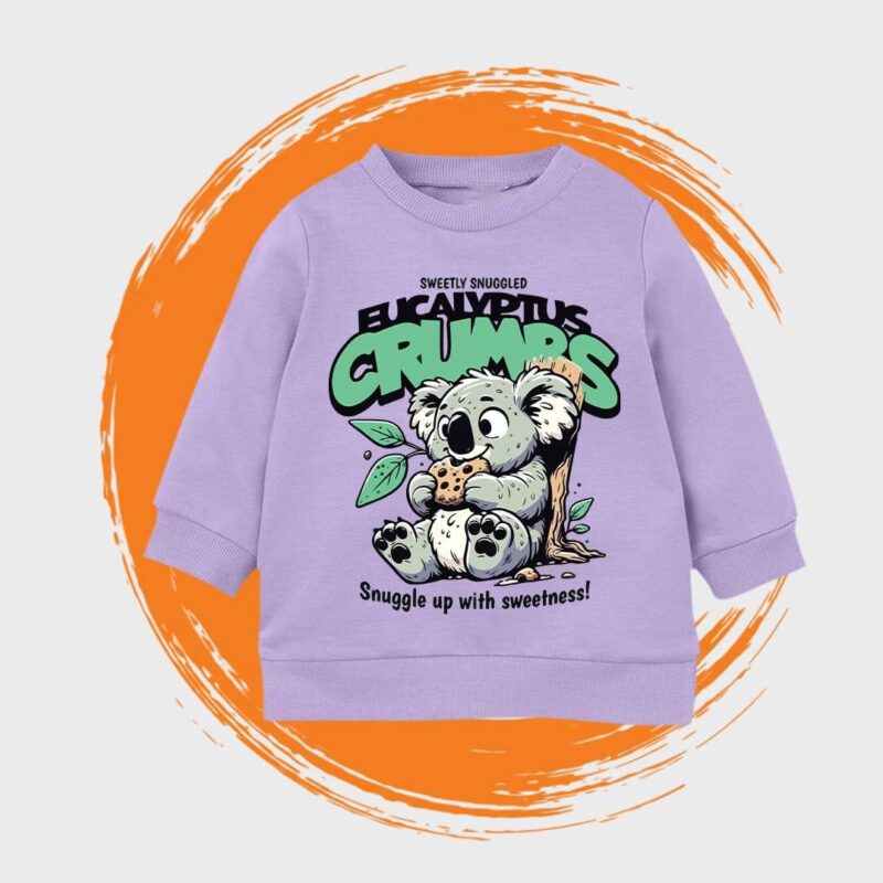 Eucalyptus Crumbs Unisex Kids Sweatshirt