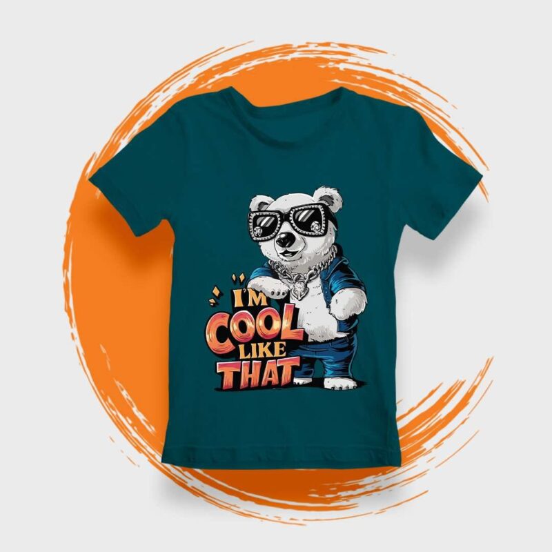 I'm Cool Panda Unisex Kids Tshirt