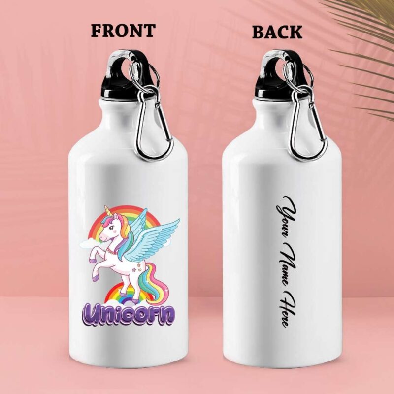 Magical Unicorn Water Bottle – Personalized with Your Name