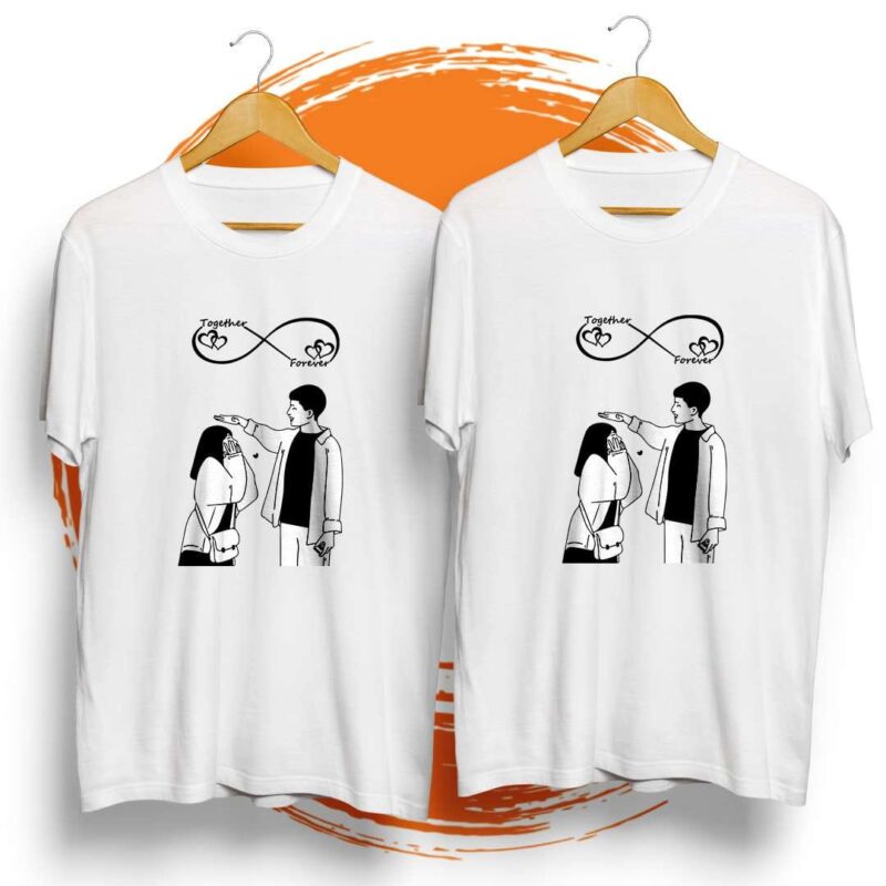 Together & Forever Couple Tshirt