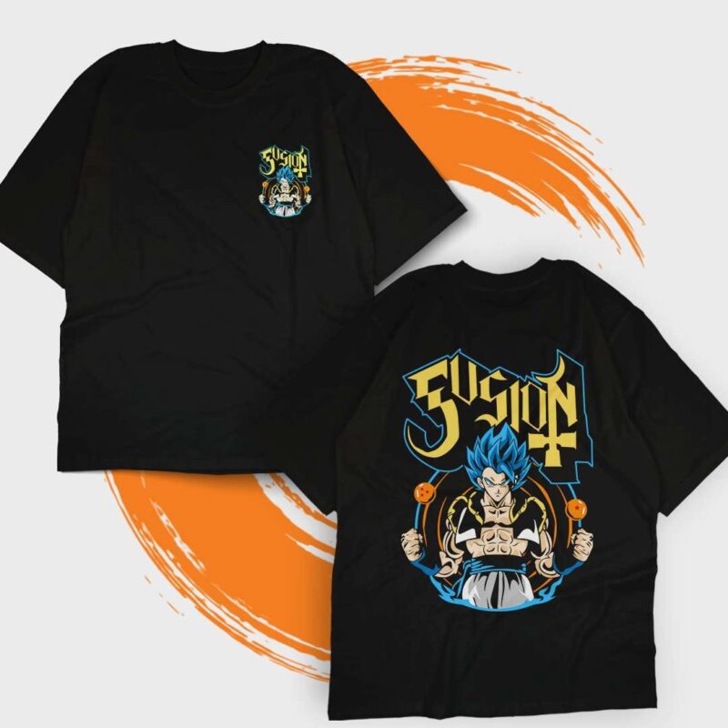 Fusion Warrior Oversized Tshirt Unisex– Dragon Ball Super Edition