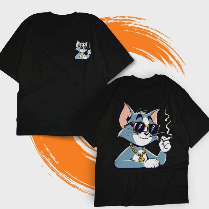 Chill Tom Oversized Tshirt Unisex – Street Style Vibes with Attitude