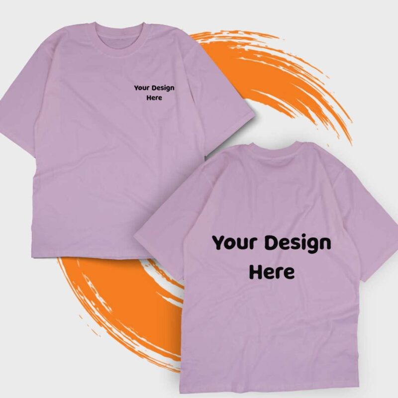Custom Oversized T-Shirt – Create Your Own Design