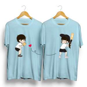 Kadhal Cricket Couple Unisex Tshirt