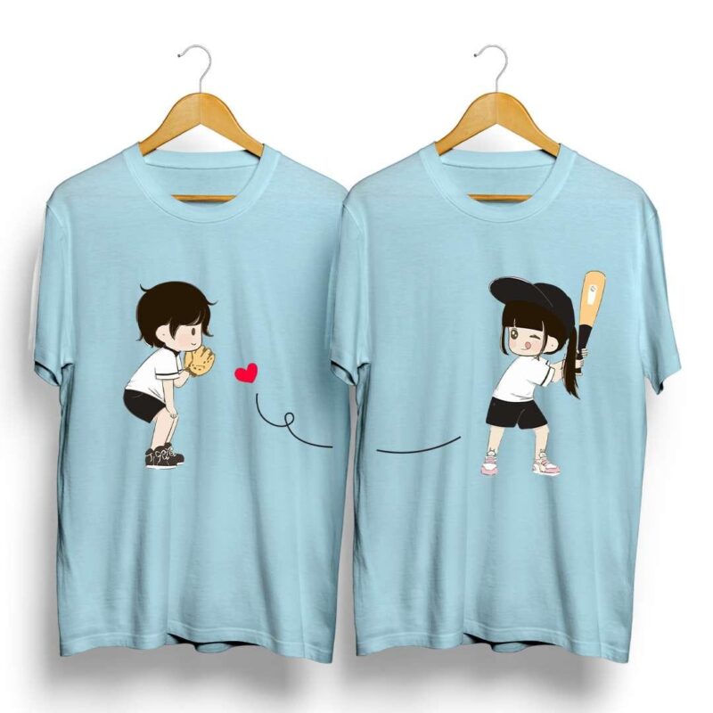 Kadhal Cricket Couple Unisex Tshirt