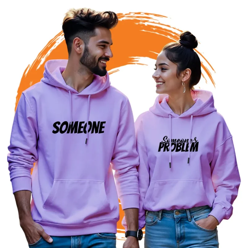 Someone & Someone's Problem Couple Hoodie