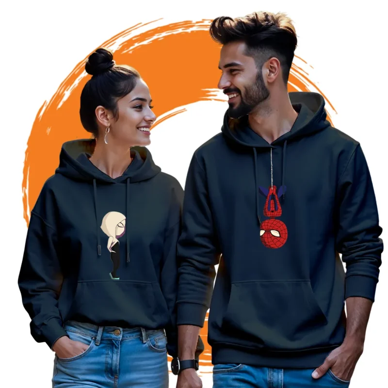 Spiderman & His MJ Couple Hoodie