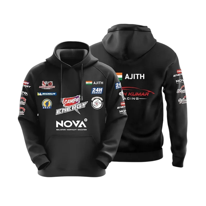 Thala on the Track - AK Racing Hoodie