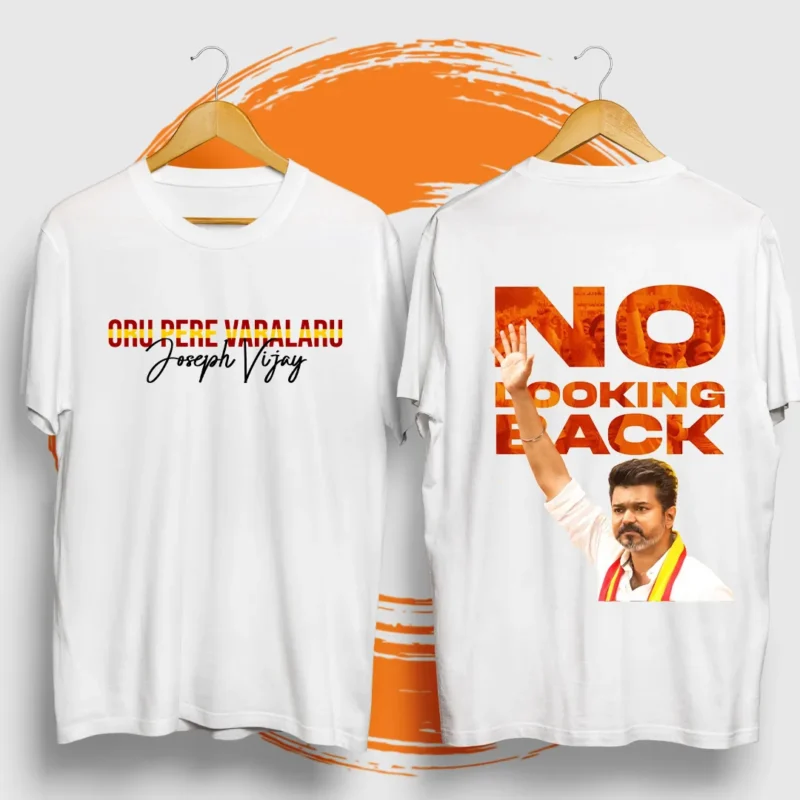 No Looking Back - TVK Vijay Legacy Tee